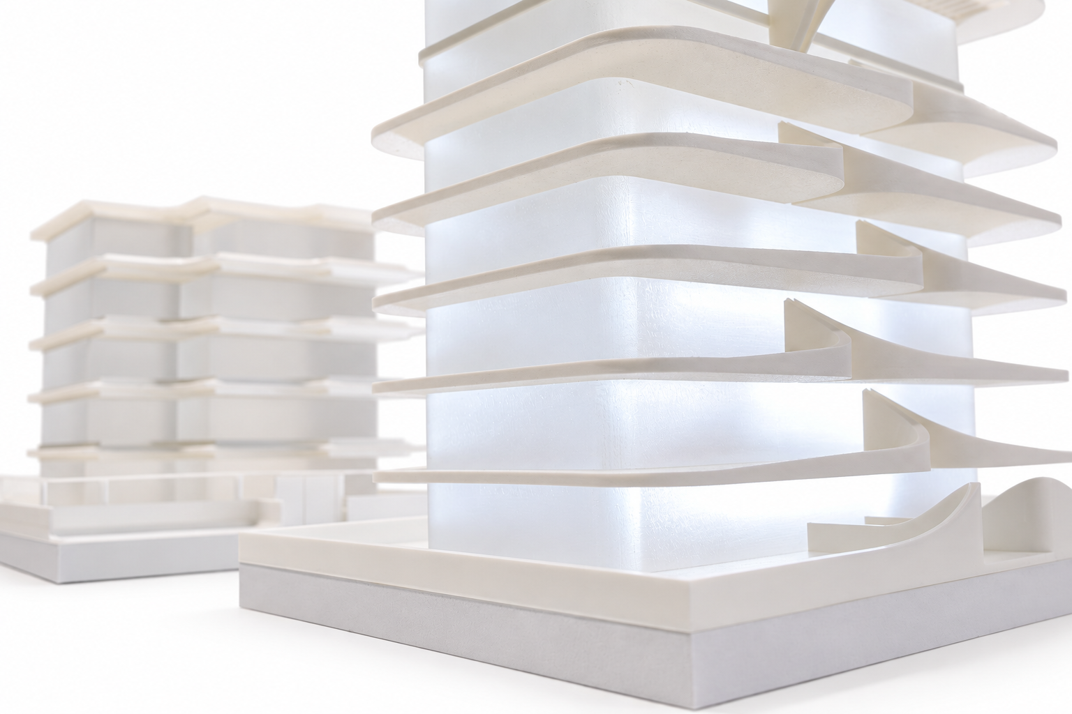 Μακέτες κτιρίων για KKMK Architects 008